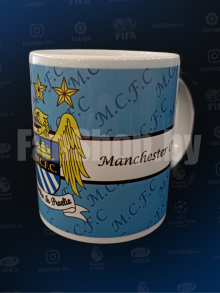 Кружка керамическая ФК Манчестер Сити старое лого
