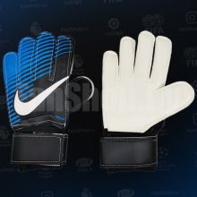 Вратарские перчатки детские Nike защита сине-черные