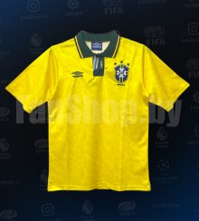 Ретро-форма сборной Бразилии 1991-1993 Umbro (майка)