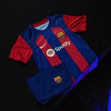 РАСПРОДАЖА! Футбольная форма детская ФК Барселона 23-24 домашняя