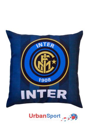 Подушка сувенирная ФК Интер темно-синяя