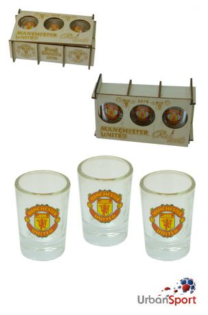 Стопки в сувенирной упаковке ФК Манчестер Юнайтед