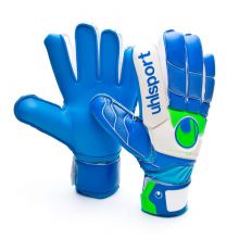 Вратарские перчатки Uhlsport Fangmaschine Soft Blue Вратарские перчатки Uhlsport Fangmaschine Soft Blue
