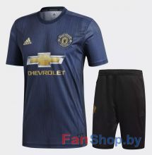 Футбольная форма ФК Манчестер Юнайтед Adidas 18-19 гостевая Футбольная форма ФК Манчестер Юнайтед Adidas 18-19 гостевая