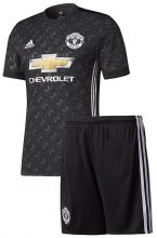 Футбольная форма ФК Манчестер Юнайтед Adidas 17-18 гостевая детская Футбольная форма ФК Манчестер Юнайтед Adidas 17-18 гостевая детская