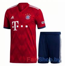 Футбольная форма детская ФК Бавария 18-19 Adidas Футбольная форма детская ФК Бавария 18-19 Adidas