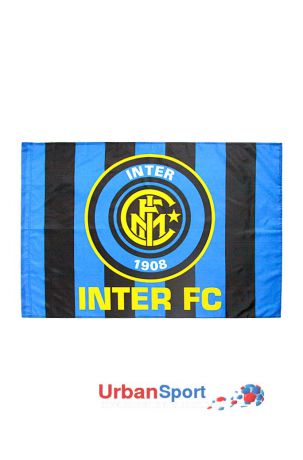 Флаг ФК Интер черно-голубой