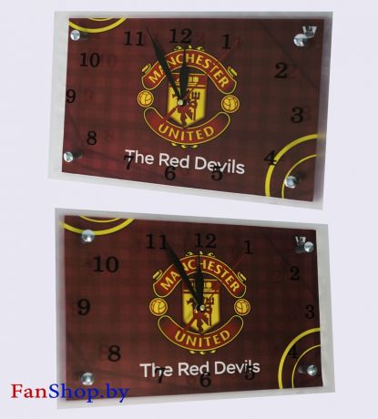 Часы настенные ФК Манчестер Юнайтед Red Devils