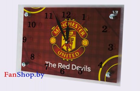 Часы настенные ФК Манчестер Юнайтед Red Devils