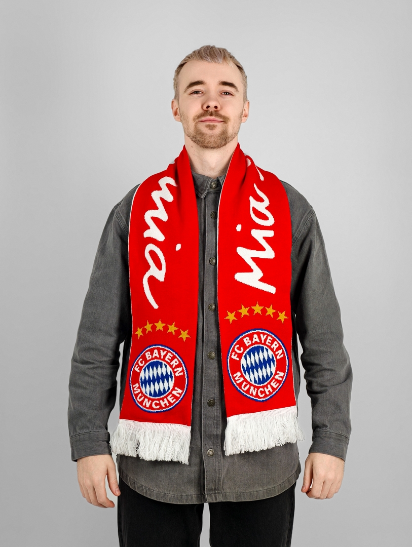 Шарф ФК Бавария атрибутика