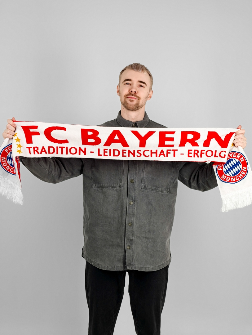 Шарф ФК Бавария атрибутика