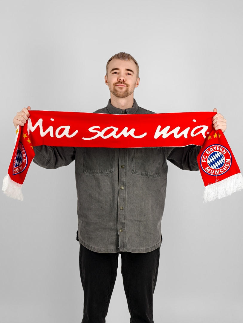 Шарф ФК Бавария атрибутика