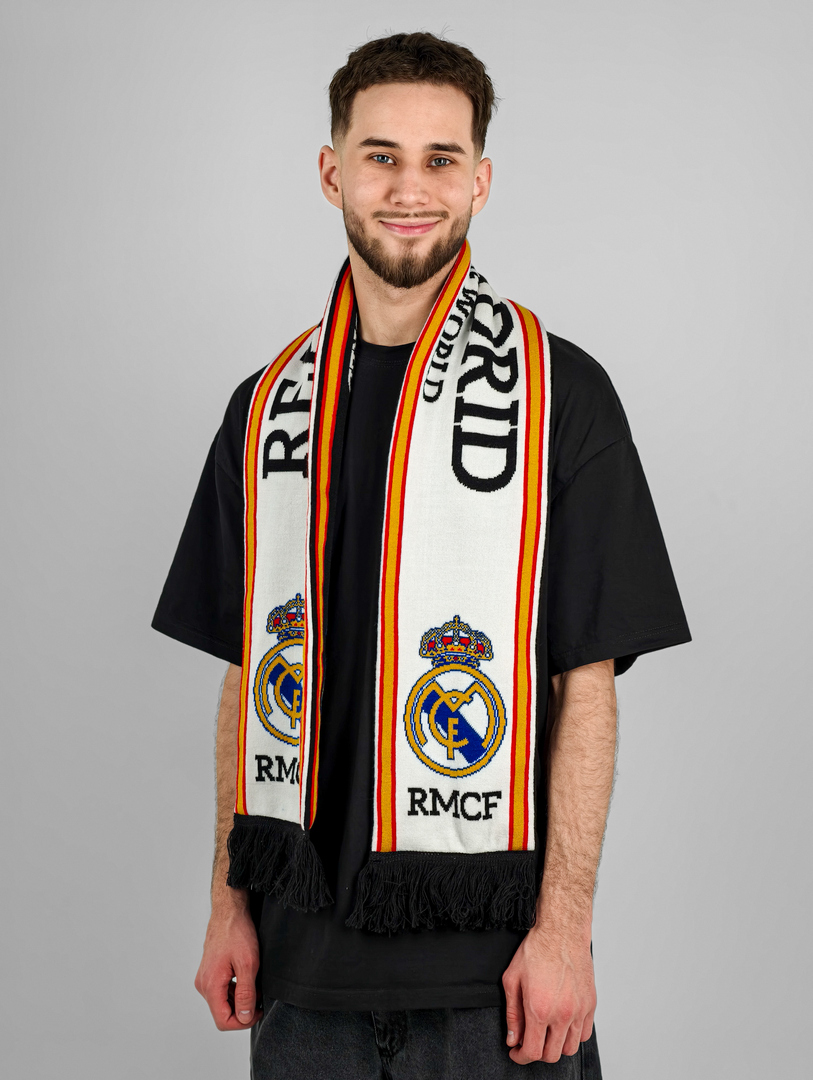 Шарф ФК Реал Мадрид атрибутика 
