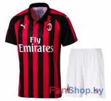Детская форма Милан 2018-19 Puma Детская форма Милан 2018-19 Puma
