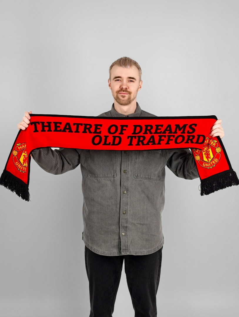 Шарф ФК Манчестер Юнайтед 