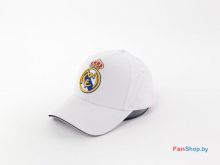 Бейсболка (кепка) ФК Реал Мадрид белая