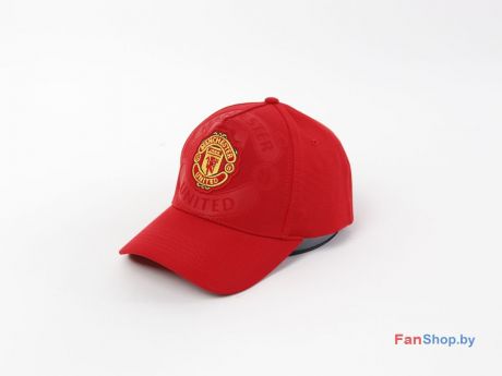 Бейсболка (кепка) ФК Манчестер Юнайтед красная