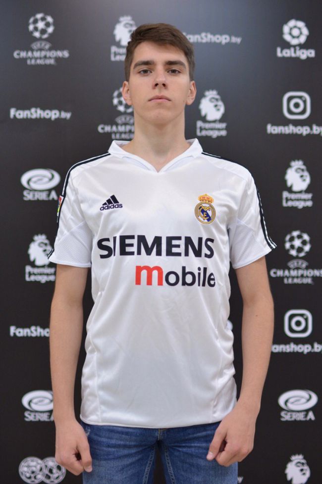 Ретро-форма ФК Реал Мадрид Siemens Mobile (майка)