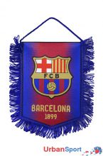 Вымпел ФК Барселона большой односторонний красно-синий