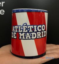 Кружка керамическая ФК Атлетико Мадрид с надписью