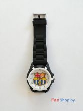 Часы наручные ФК Барселона чёрные
