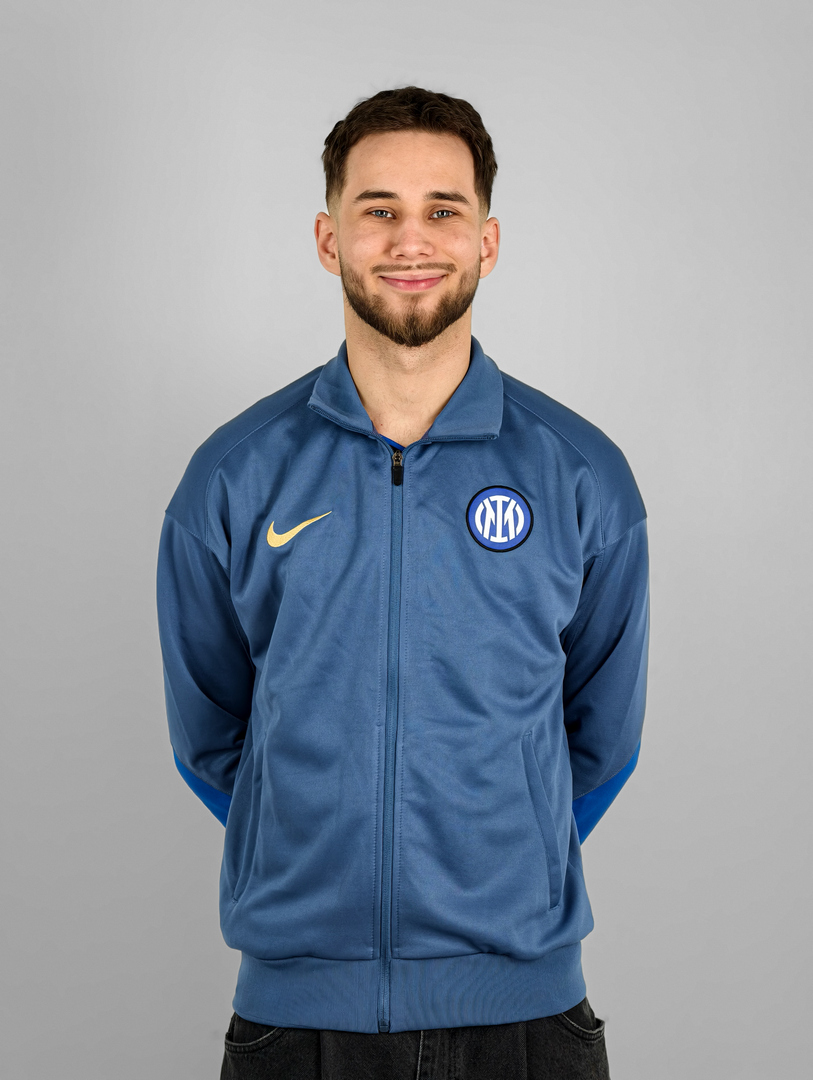 Олимпийка Интер Nike голубая