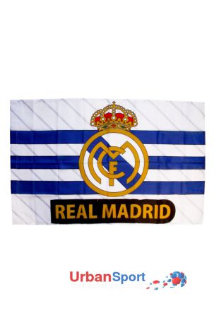 Флаг ФК Реал Мадрид белый