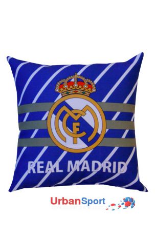 Подушка сувенирная ФК Реал Мадрид синяя
