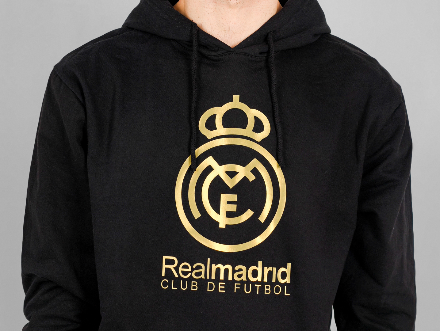 Толстовка чёрная Реал Мадрид