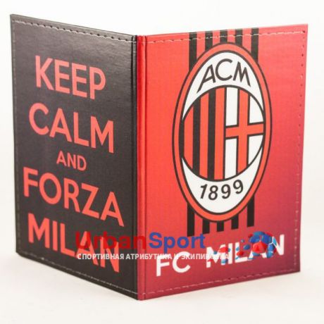 Обложка для водительского удостоверения ФК Милан