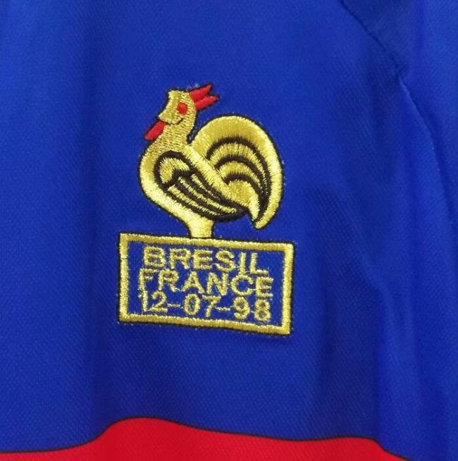 Ретро-форма сборной Франции 1998 (майка)