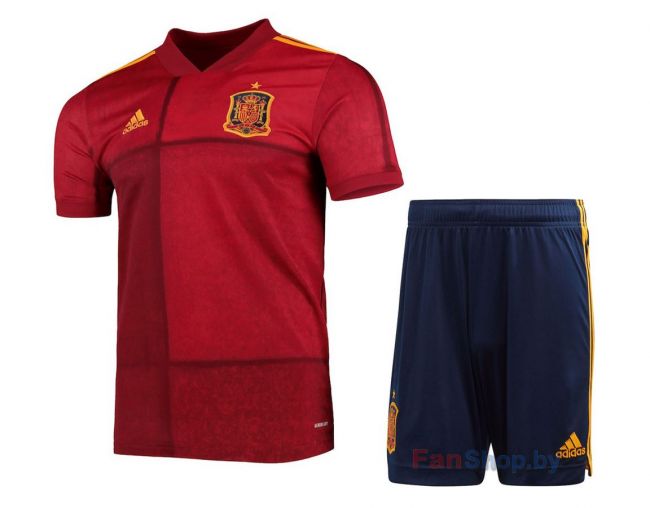Футбольная форма фанатская сборной Испании 2020 (распродажа)