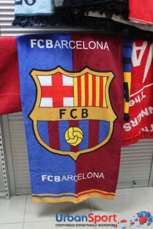 Полотенце ФК Барселона пляжное