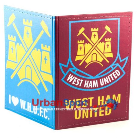 Обложка на паспорт ФК Вест Хэм Юнайтед