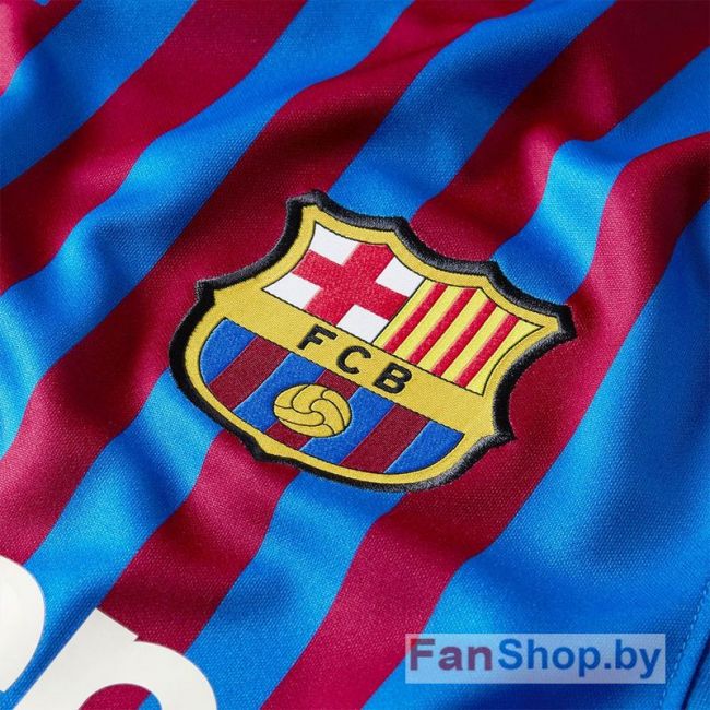 Футбольная форма фанатская ФК Барселона 21-22 домашняя (распродажа)