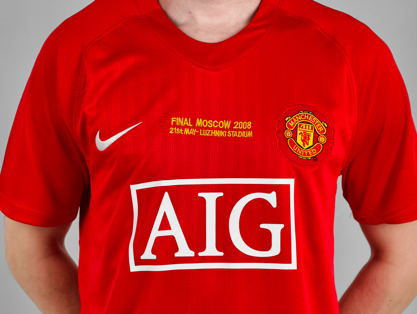 Ретро-майка ФК Манчестер Юнайтед 2007 - 2008 