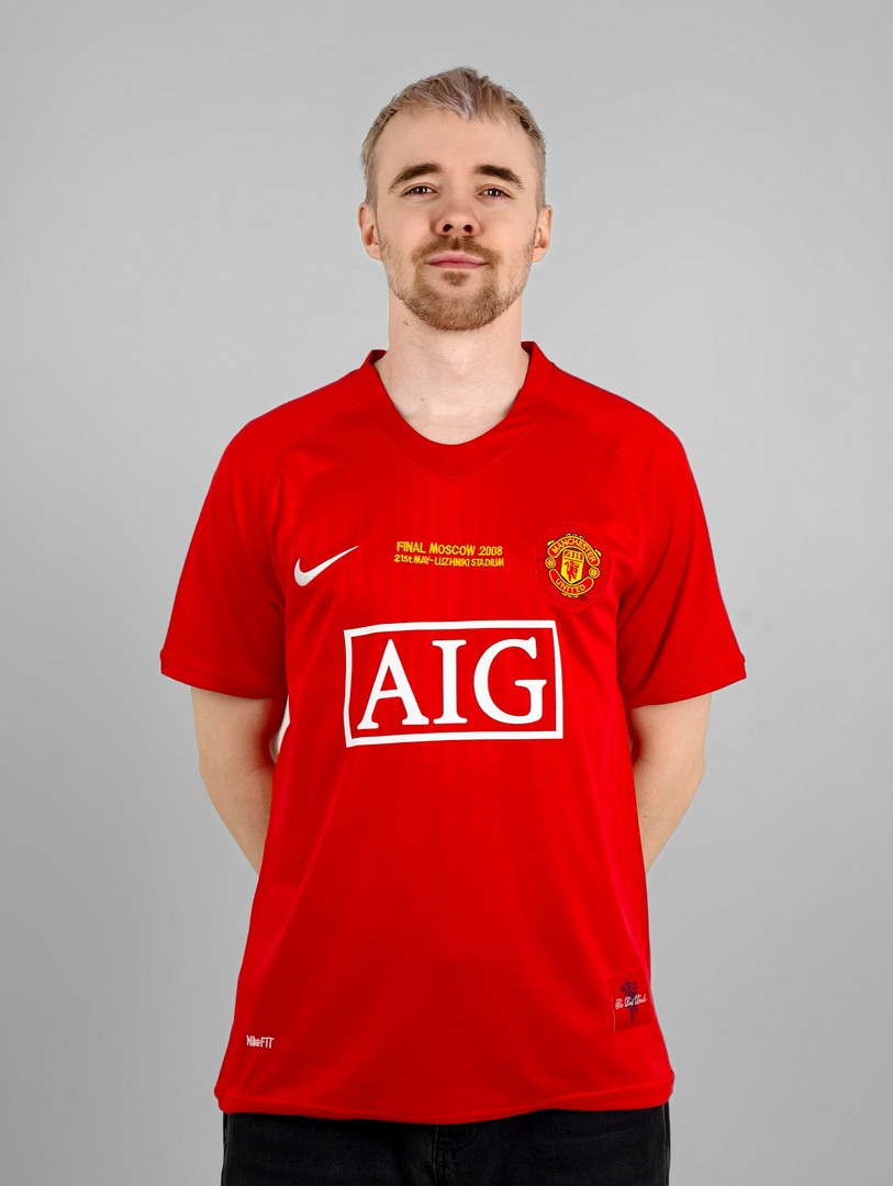 Ретро-майка ФК Манчестер Юнайтед 2007 - 2008 