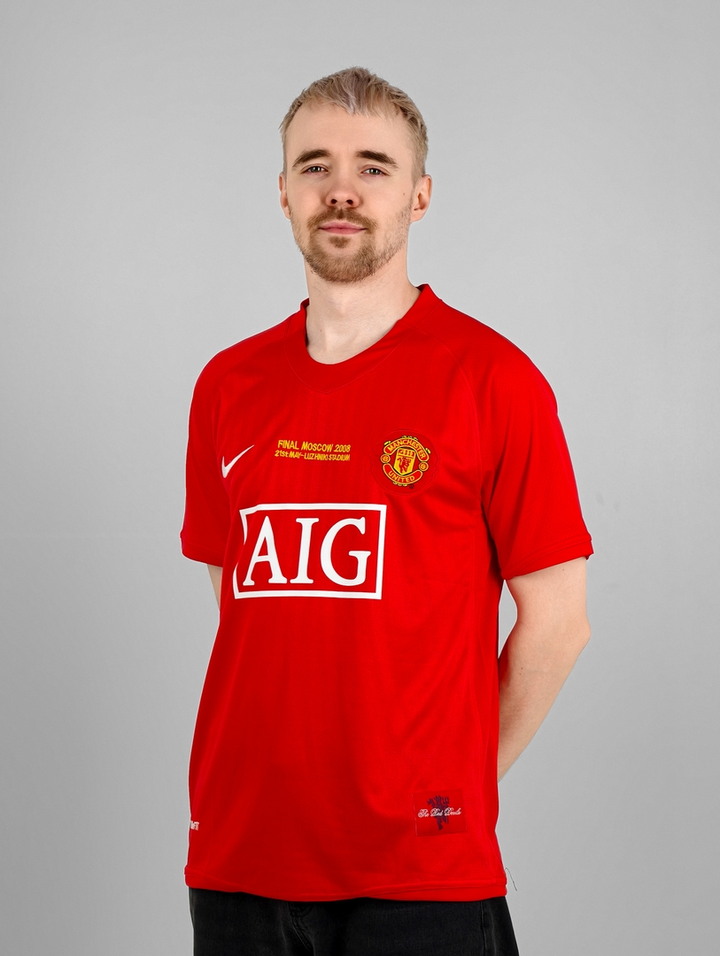 Ретро-майка ФК Манчестер Юнайтед 2007 - 2008 