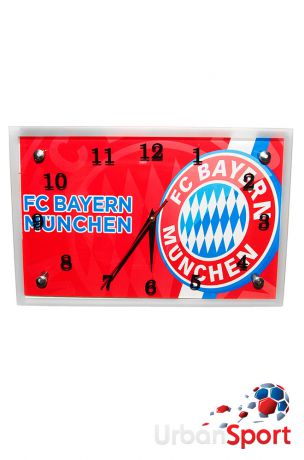Часы настенные ФК Бавария красные