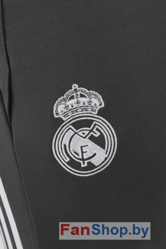Костюм тренировочный детский ФК Реал Мадрид серый