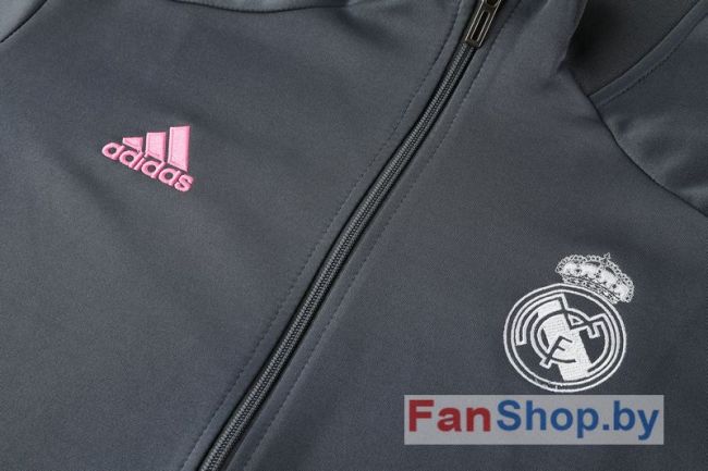Олимпийка ФК Реал Мадрид Adidas серая