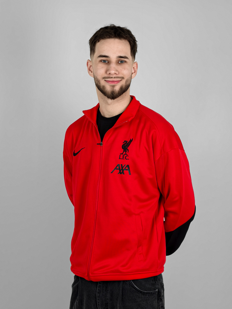 Олимпийка ФК Ливерпуль красная