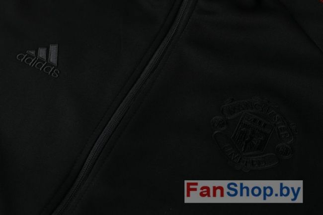 Олимпийка ФК Манчестер Юнайтед Adidas черная