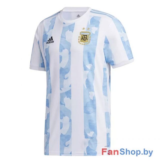 Футбольная форма сборной Аргентины 2020 домашняя