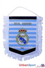 Вымпел ФК Реал Мадрид большой односторонний бело-голубой