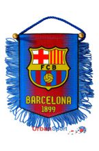 Вымпел ФК Барселона малый двусторонний