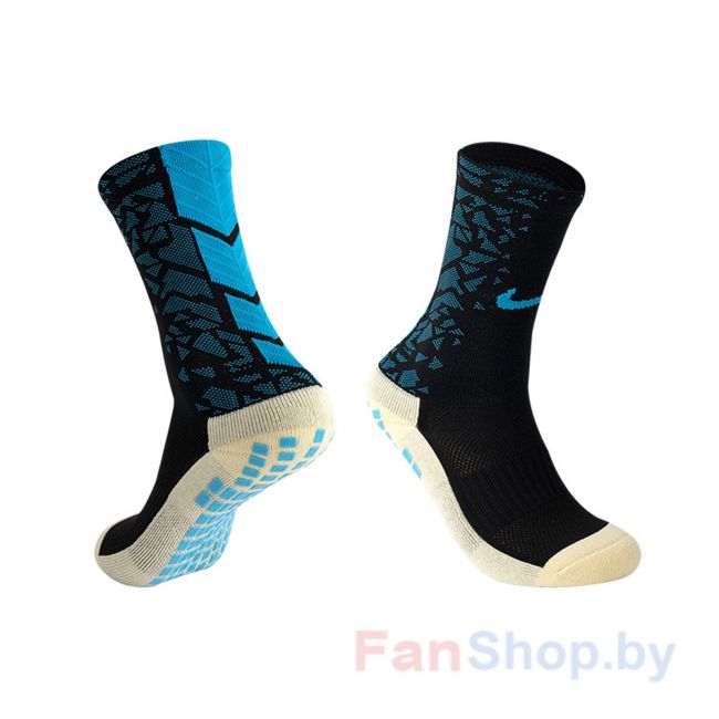 Носки противоскользящие Nike черно-синие