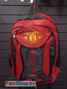 Рюкзак ФК Манчестер Юнайтед (красно-чёрный)