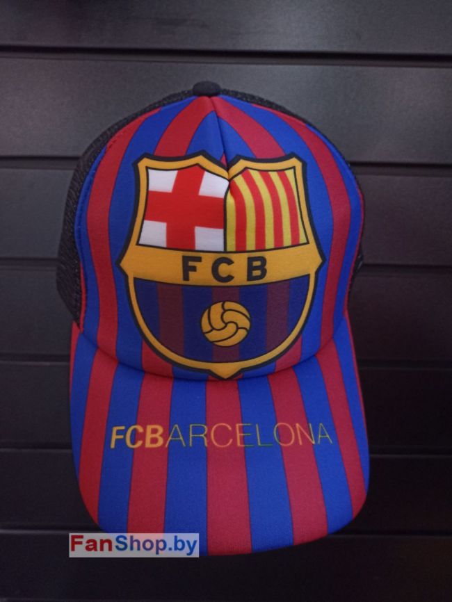 Бейсболка ФК Барселона с сеткой