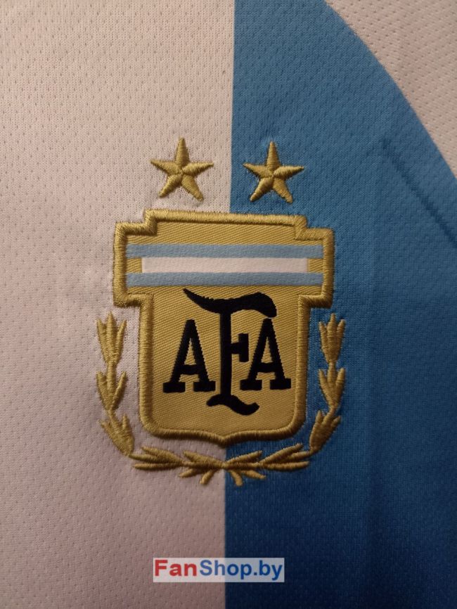 Футбольная форма детская сборной Аргентины 2022 домашняя